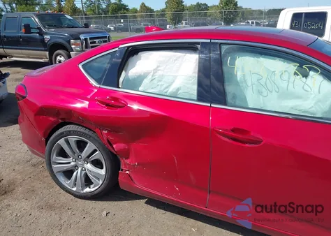 2021 Acura Tlx Technology Package z USA, uszkodzony, nr VIN 19UUB6F4XMA010240